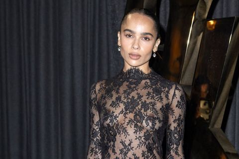 Zoë Kravitz beschriftet jetzt alles.