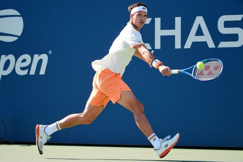 Daniel Altmaier konnte seine Partie gegen Alex De Minaur nicht zu Ende spielen. Foto: Pamela Smith/FR172156 AP/AP/dpa