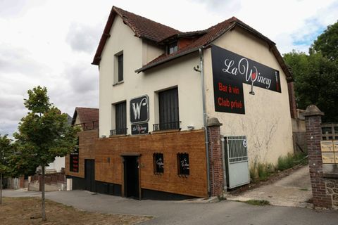 Das Lokal in der Stadt Évreux