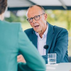 Friedrich Merz im ZDF-Sommerinterview
