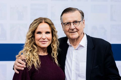 Katja Burkard und Hans Mahr gaben sich in Österreich das Ja-Wort. (Archivbild) Foto: Christoph Soeder/dpa