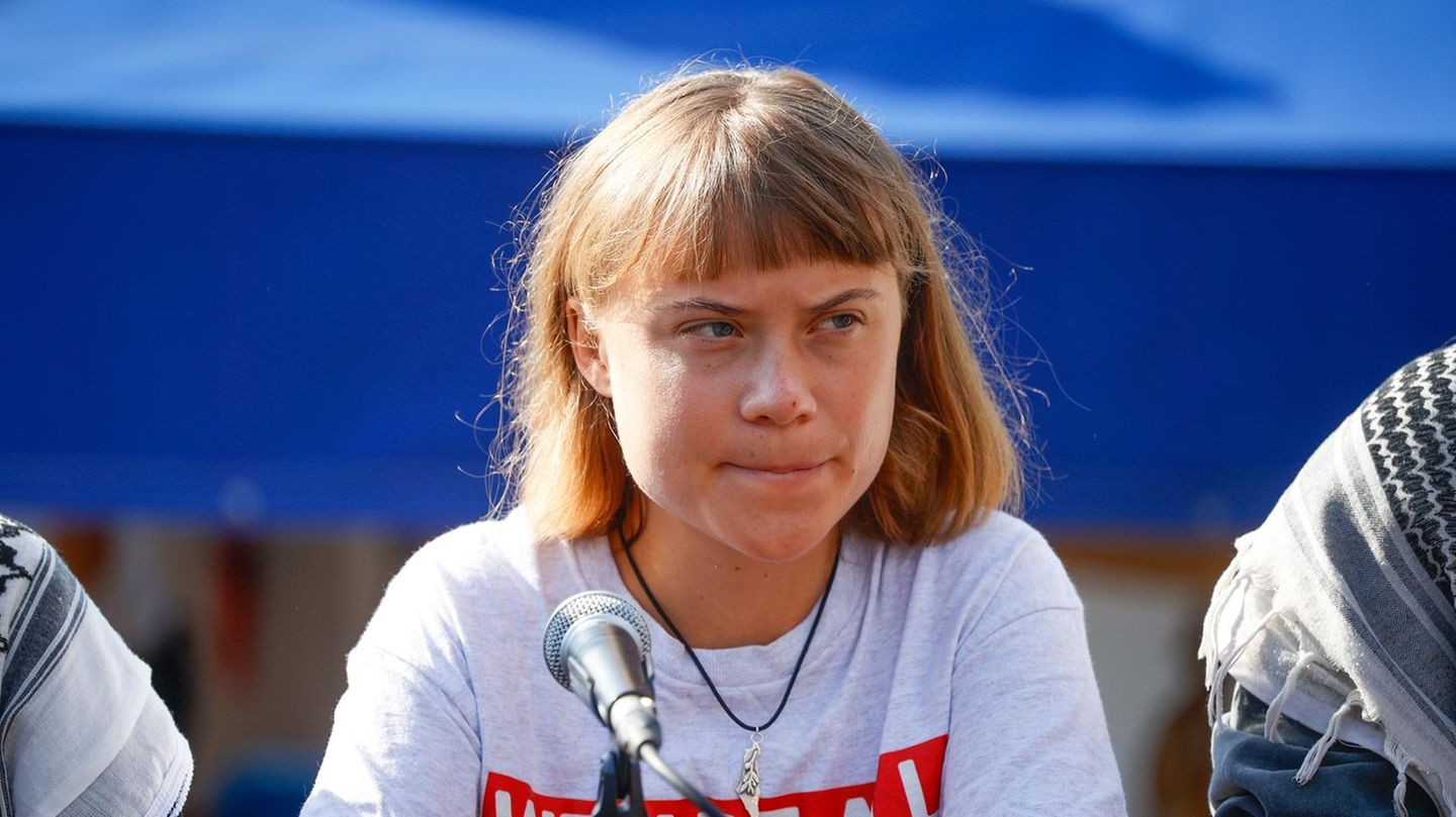 Greta Thunberg again sets sail with a gaza aid fleet
