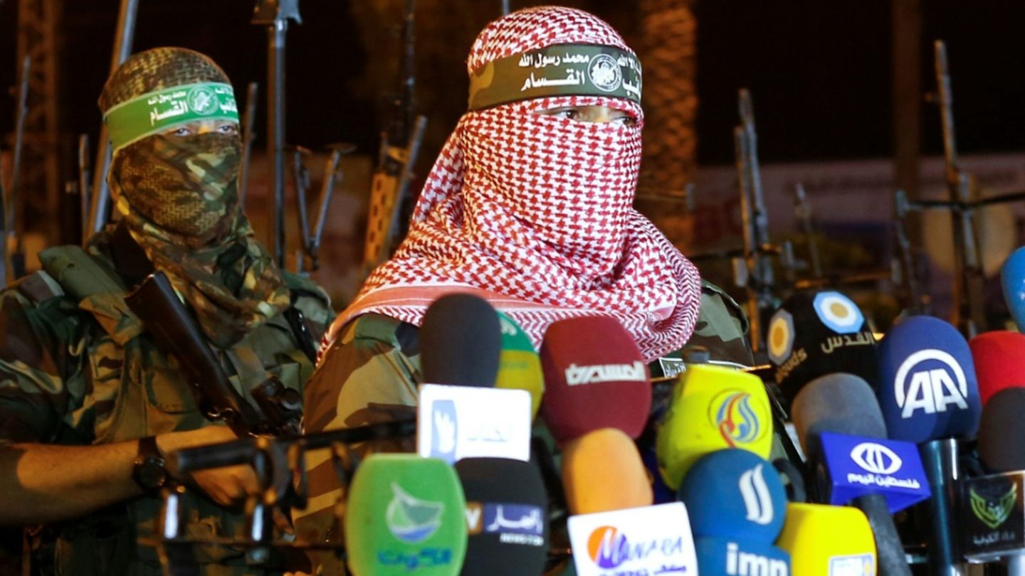 Abu Obeida, Sprecher der Kassam-Brigaden (Archivfoto)