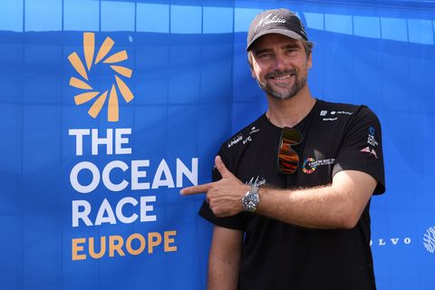 Der deutsche Segel-Star Boris Herrmann beim Ocean Race Europe. Foto: Marcus Brandt/dpa