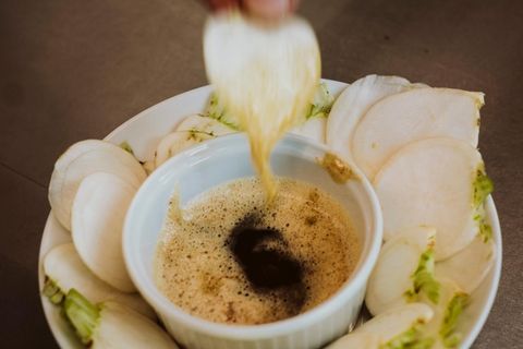 Mairübchen mit Nussbutter