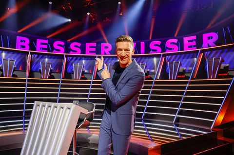 Der Quizmaster Steffen Hallaschka in seinem neuen Studio. (Archivfoto) Foto: Thomas Banneyer/dpa