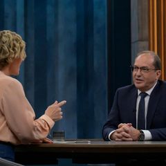 Caren Miosga und Alexander Dobrindt
