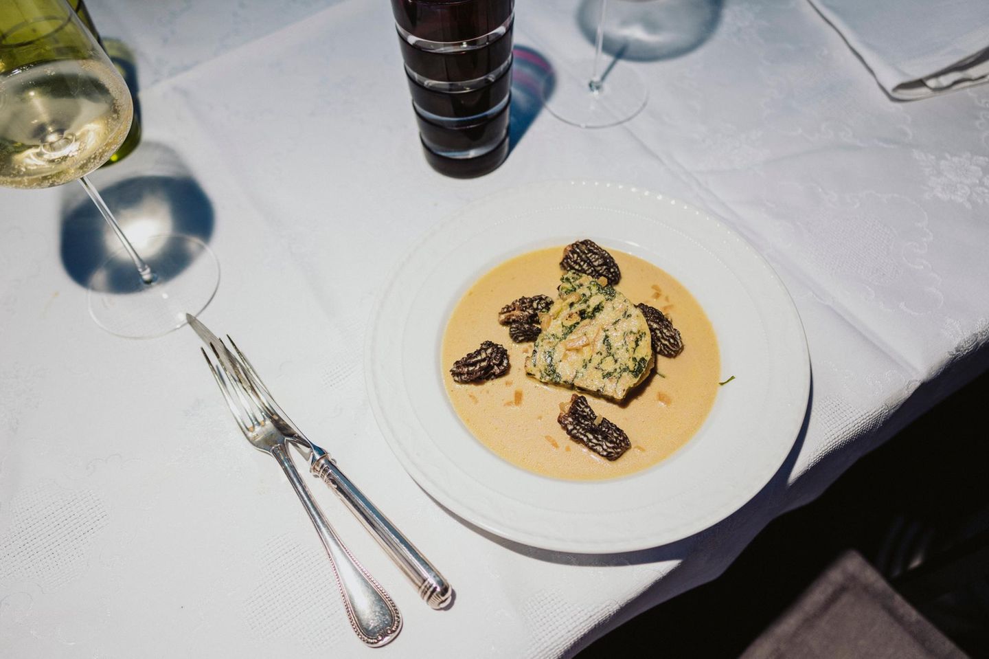 Kafkas Gerichte: Spinatpudding