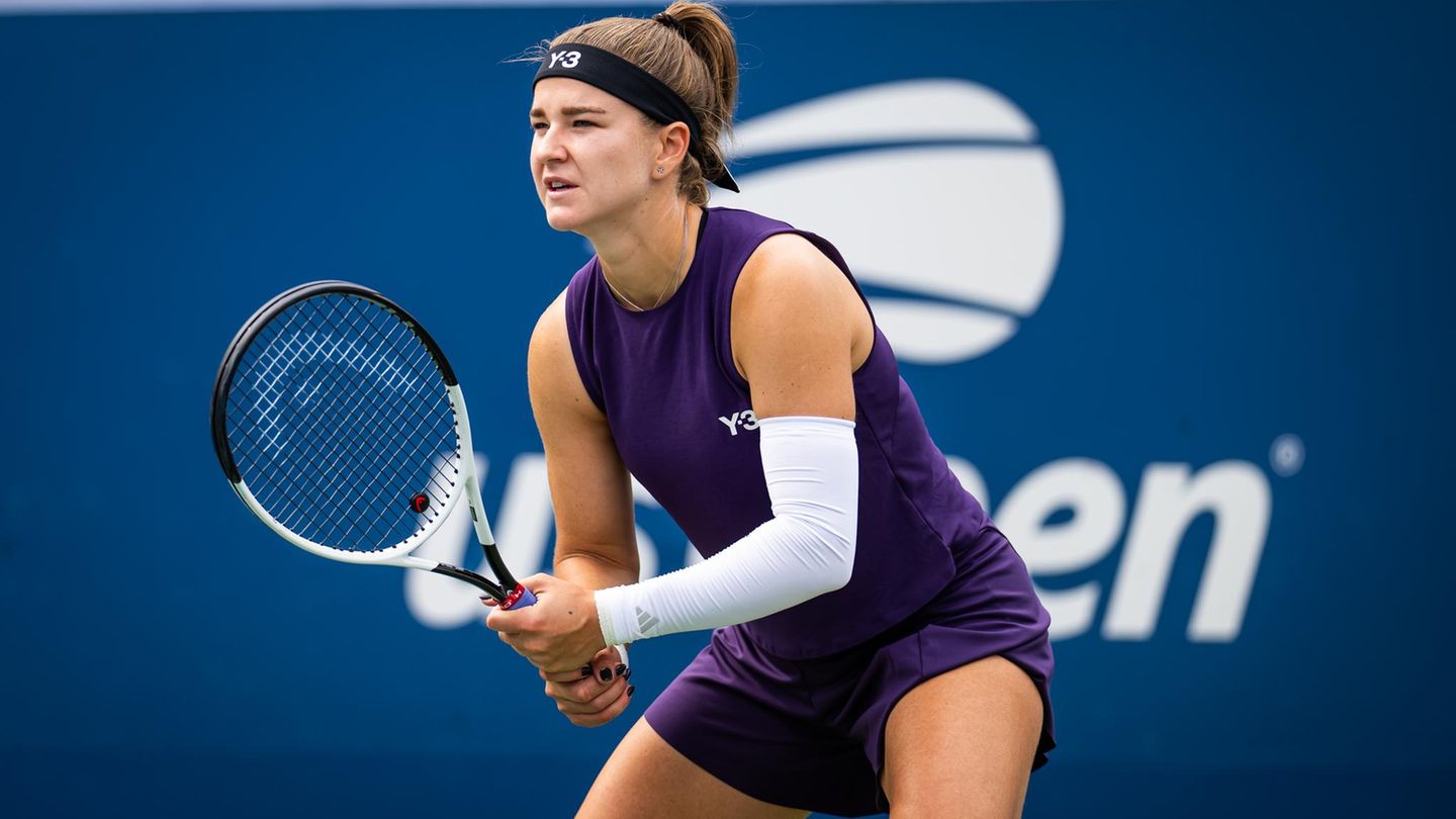 Tennisspielerin Karolína Muchová bei den US Open