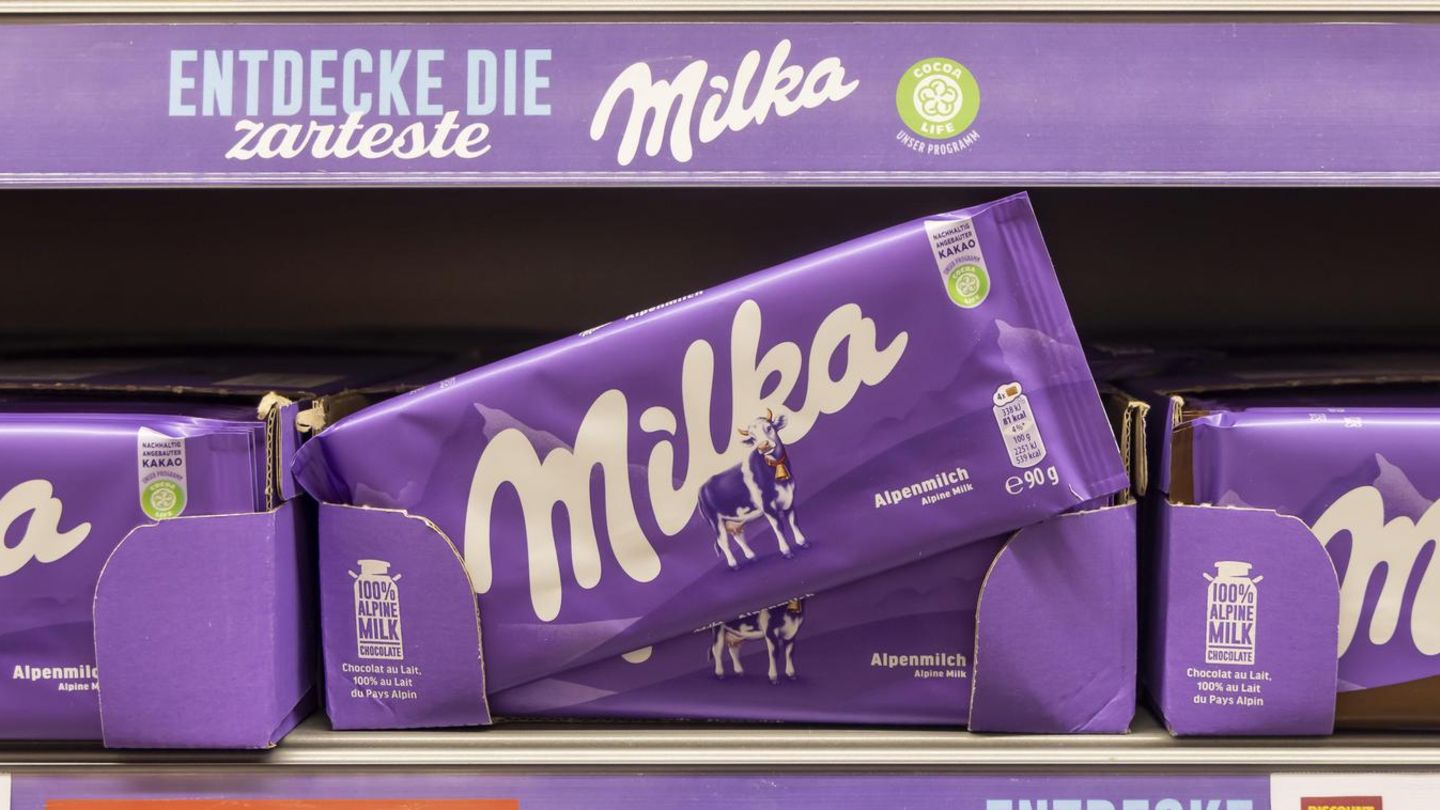 Milka Mogelpackung