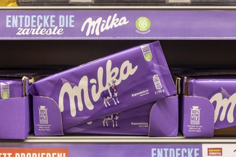 Milka Mogelpackung