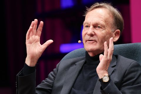 Hans-Joachim Watzke fordert eine Gehaltsobergrenze für den Profifußball. Foto: Christian Charisius/dpa