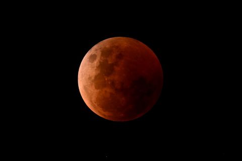 Eine frühere Mondfinsternis