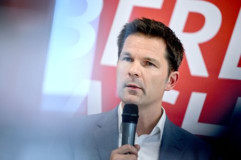 Der SPD-Spitzenkandidat für die Wahl 2026, Steffen Krach, will ab sofort Wahlkampf machen. Foto: Britta Pedersen/dpa