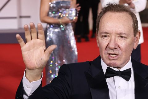 Kevin allein in Venedig: Spacey bei den Internationalen Filmfestspielen.