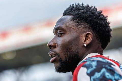 Bayern-Profi Alphonso Davies arbeitet nach einer schweren Knieverletzung am Comeback. (Archivbild) Foto: Andreas Gora/dpa