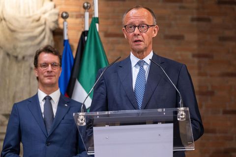 Bundeskanzler Friedrich Merz (CDU) äußert Zweifel an der vielzitierten ersten "Stimmungsprobe" für seine Regierung bei den Kommu