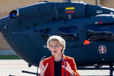Ursula von der Leyen, die Präsidentin der Europäischen Kommission