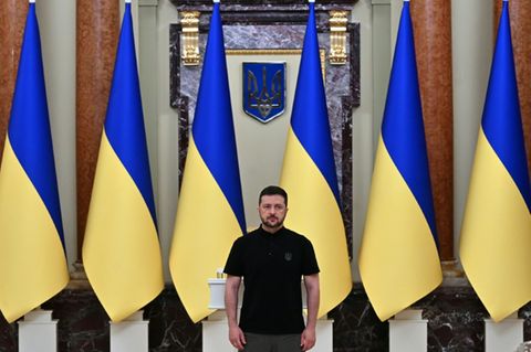 Selenskyj am 29. August in Kiew
