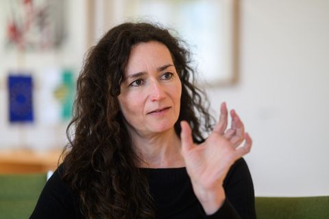 Sachsen Justizministerin Constanze Geiert (CDU) fordert Änderung beim Selbstbestimmungsgesetz. (Archivbild) Foto: Robert Michael