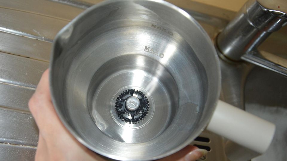 Reinigung Severin Milchaufschäumer Severin Milchaufschäumer Innenansicht