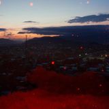 Luftbild über die Stadt