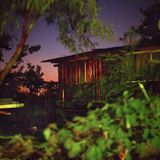 Ein beleuchtetes Haus