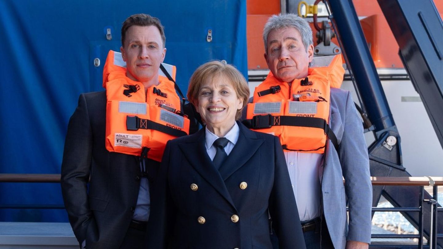 Katharina Thalbach in the new “Miss Merkel”: What was the shoot on the high seas?