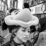 Ein Mickey-Mouse-Hut ist in New York kein Problem