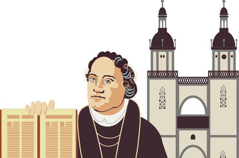 Illustration von Martin Luther