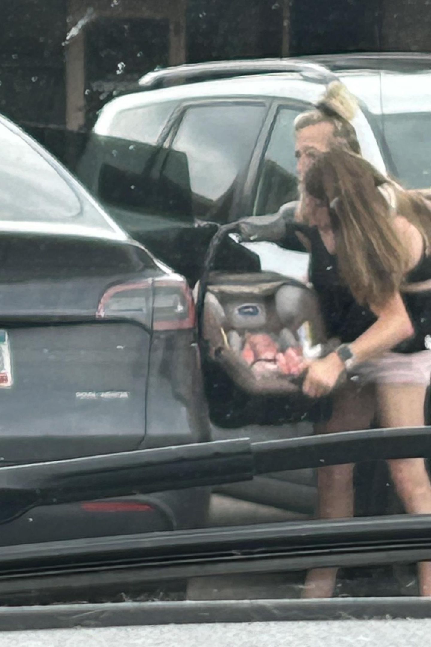 Die siamesischen Zwillinge Abby und Brittany Hensel sind mit Baby unterwegs