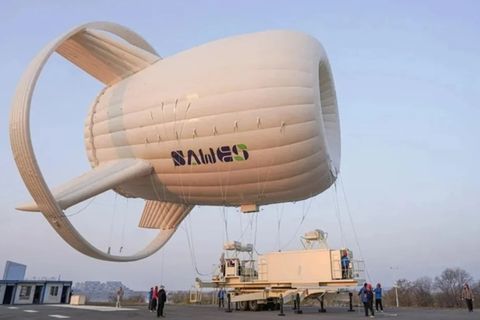 Die fliegenden Windturbinen sollen sich schnell an jedem Ort aufbauen lassen