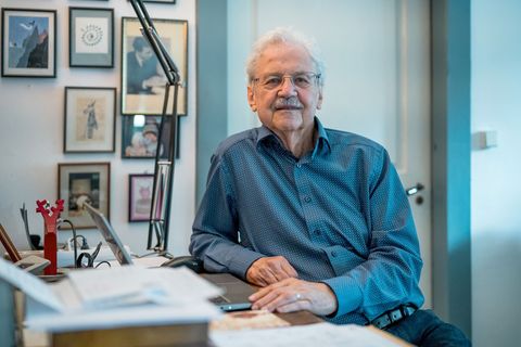In Hallstadt entsteht ein Museum zu Ehren des Autors Paul Maar. (Archivbild) Foto: Daniel Vogl/dpa