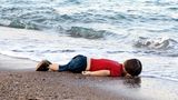 Der dreijährige Alan Kurdi, ertrunken auf der Flucht übers Mittelmeer