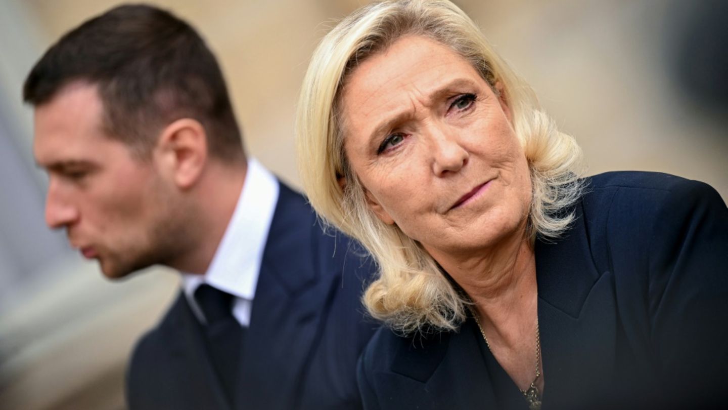 Jordan Bardella, Marine Le Pen