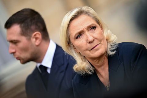 Jordan Bardella, Marine Le Pen