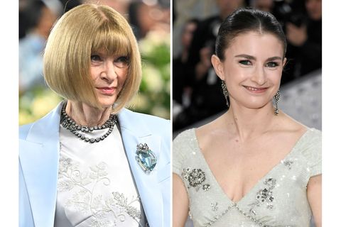 Seit 1988 hatte Mode-Ikone Anna Wintour (75, l) das Magazin "Vogue" geführt. Nun ist die bisherige Online-Chefin Chloe Malle (39
