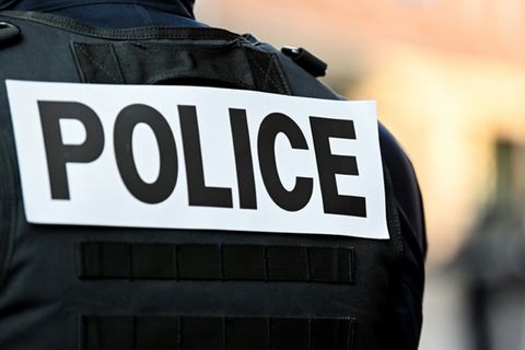 Polizeieinsatz in Frankreich