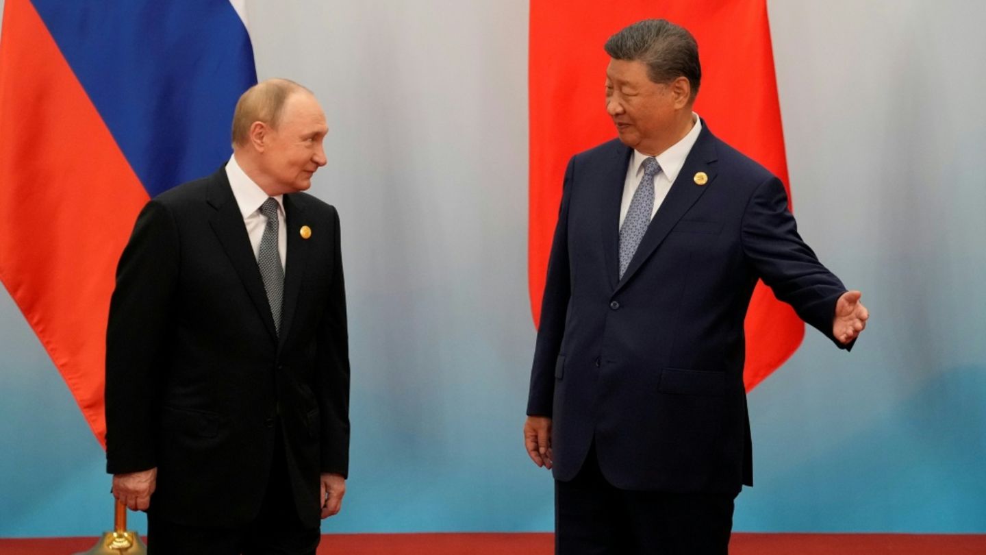Putin (l.) und Xi