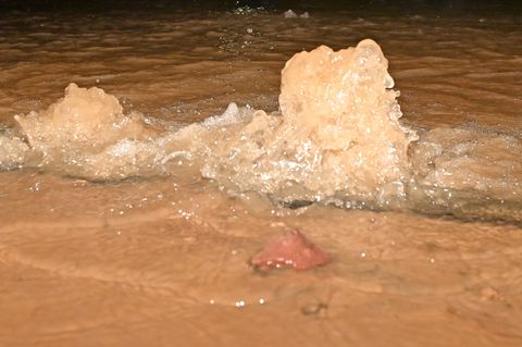 Am vergangenen Wochenende hatte es einen Wasserrohrbruch gegeben. (Symbolbild) Foto: Paul Zinken/dpa