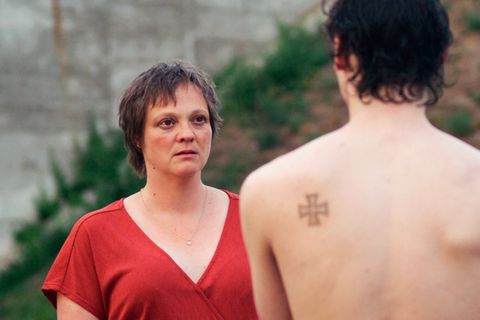 "Wolfswinkel": Auch in ihrer Freizeit versucht Melanie (Annett Sawallisch) für Ordnung zu sorgen.