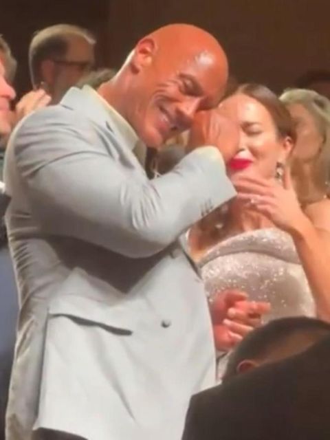 Dwayne "The Rock" Johnson bei Premiere zu Tränen gerührt