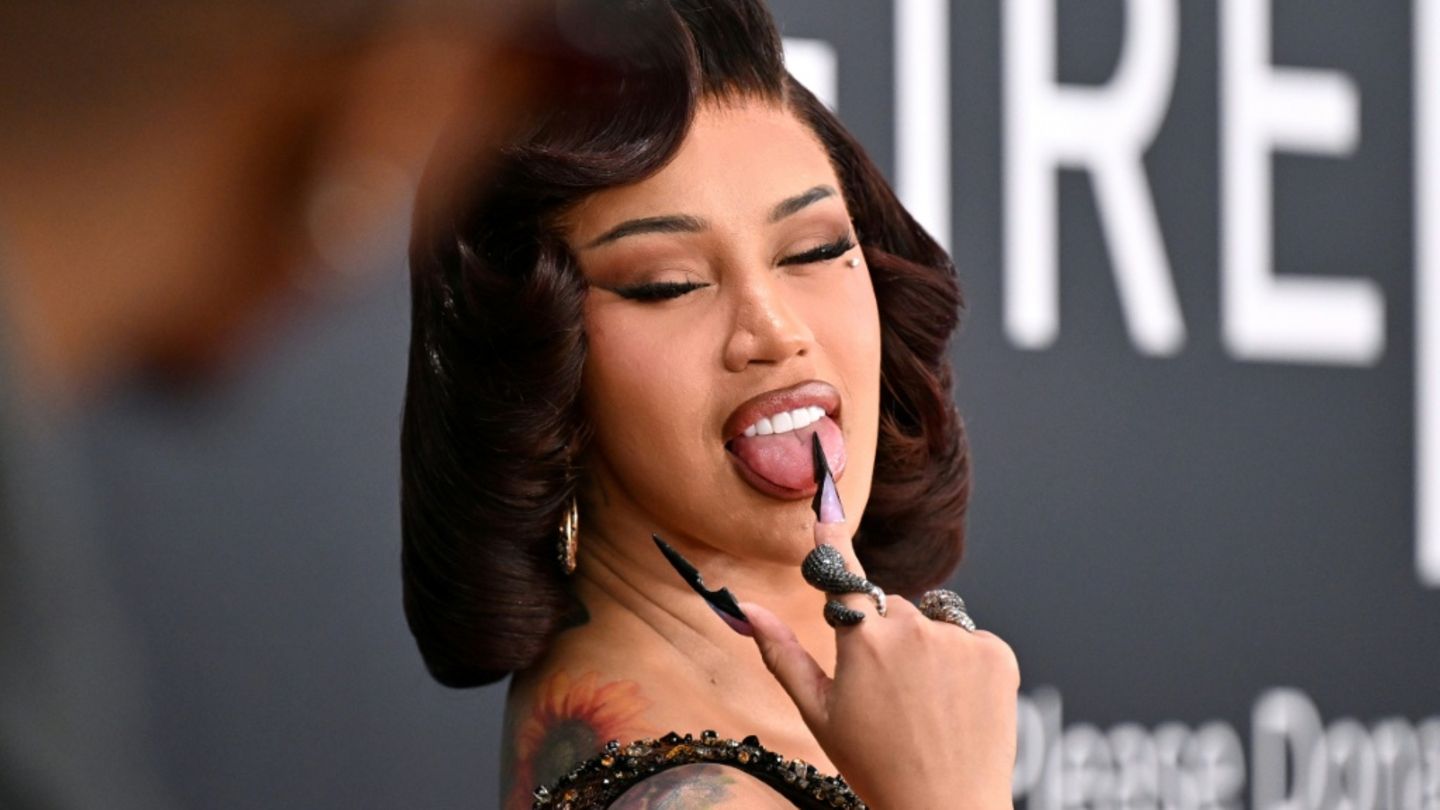 Cardi B im Februar bei der Grammy-Verleihung