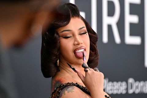 Cardi B im Februar bei der Grammy-Verleihung