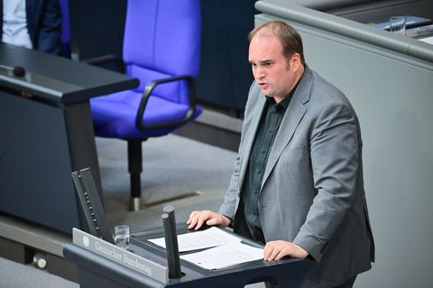 Sebatstian Roloff will neuer Co-Vorsitzender der Bayern-SPD werden. (Archivbild) Foto: Sebastian Christoph Gollnow/dpa