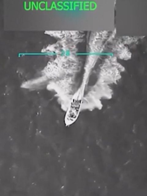 Video soll US-Abschuss von Drogen-Boot aus Venezuela zeigen