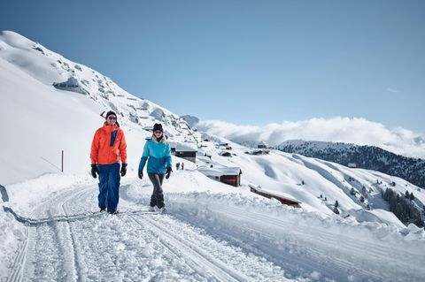 Winterwandern bringt nur mit der richtigen Kleidung Spaß