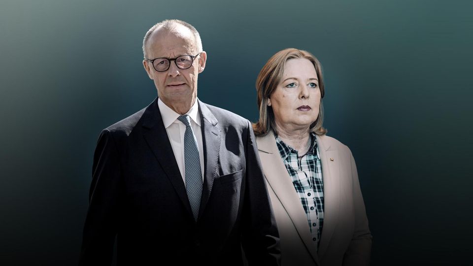Montage zeigt Friedrich Merz und Bärbel Bas Montage zeigt Friedrich Merz und Bärbel Bas