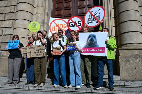 Fridays For Future und die Deutschen Umwelthilfe planen ein Protestcamp gegen die anstehenden Gasbohrungen vor der Nordseeinsel