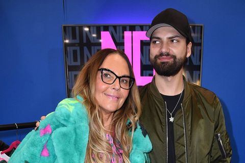 Verstehen sich inzwischen wieder bestens: Natascha Ochsenknecht und Sohn Jimi Blue.